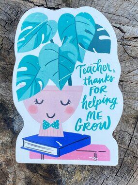 Clementine Paper Teacher Appreciation Wooden Plaque